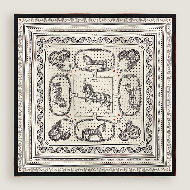 Grand Apparat Bandana shawl 140 | Hermès USA